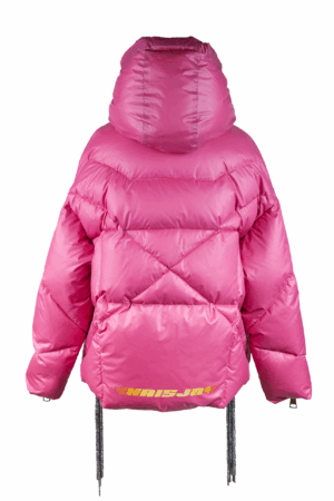 KHRISJOY Damen Daunenjacke S - Multicolour Gradient | Ombré | Oversized – Bild 3