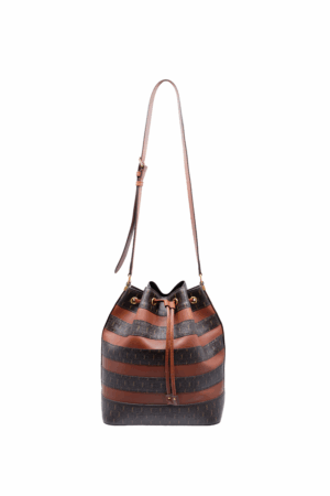 SAINT LAURENT Beuteltasche YSL Monogram Streifen