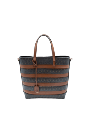 SAINT LAURENT Tote Bag YSL Monogram Streifen – Bild 2