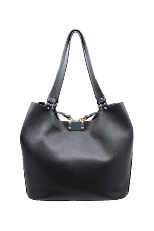 VALENTINO GARAVANI Tote Bag Black Niten – Bild 1