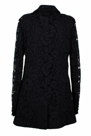 VALENTINO Spitzenblazer Smoking S: Eleganz in Nero – Outlet Exklusiv – Bild 2